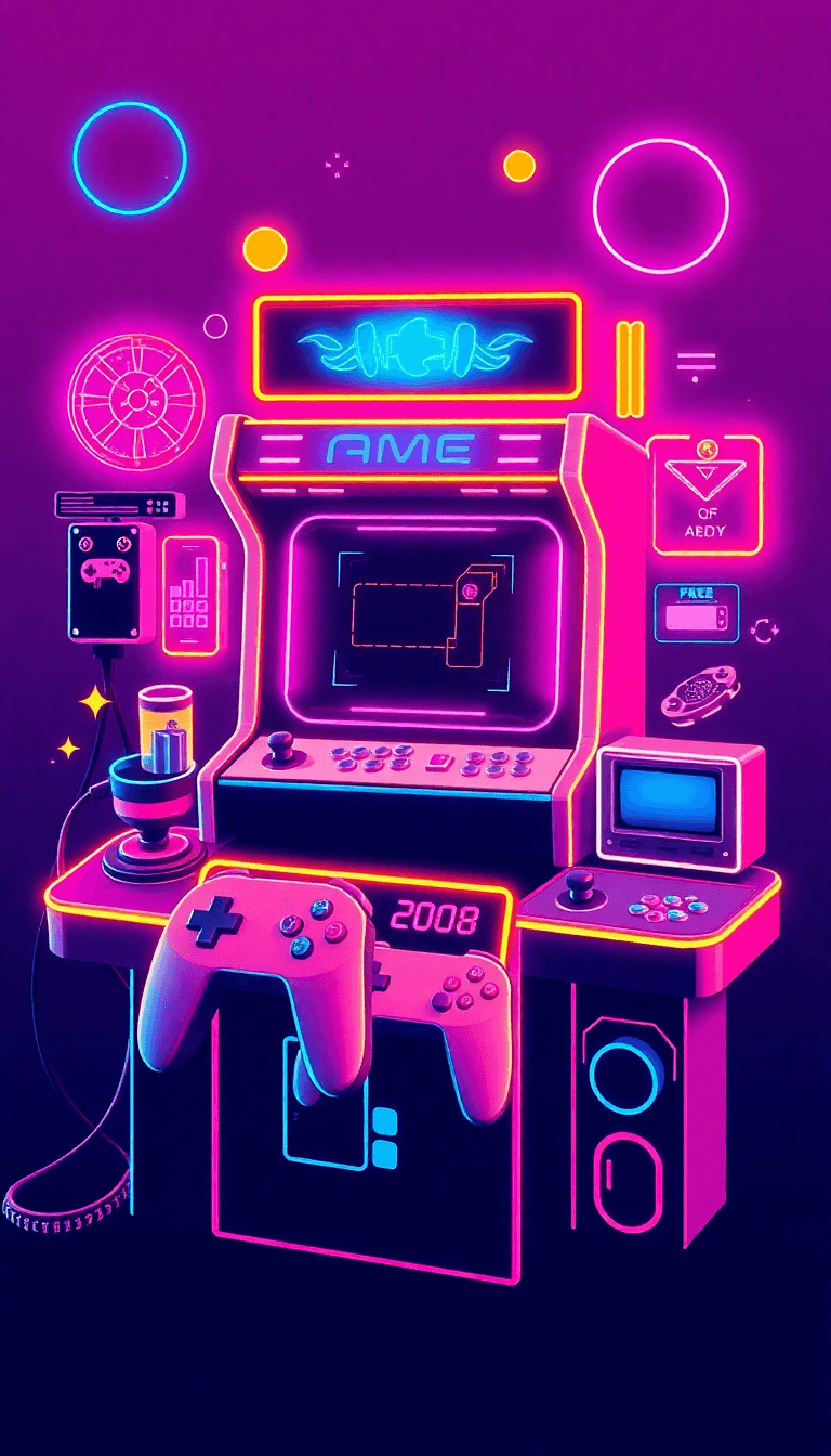 AI generated art phone case showing a passion, e.g., gaming or hobby